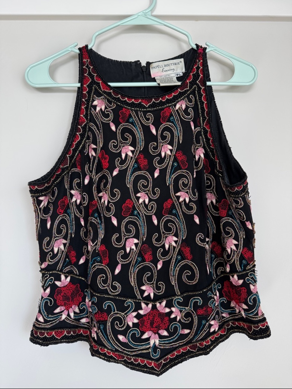 Vintage Papel Boutique beaded Tank